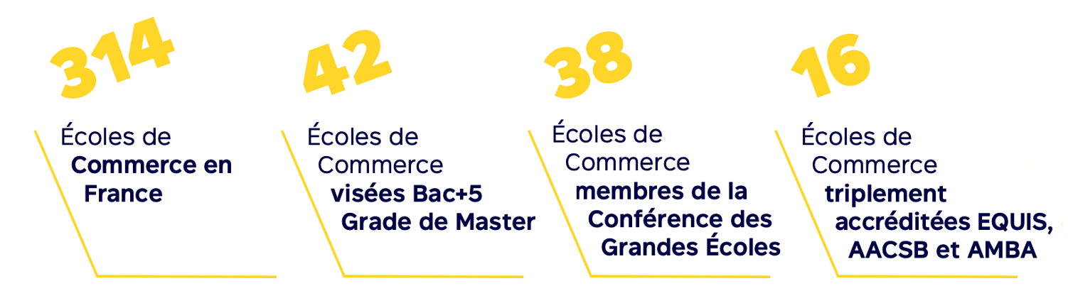 les écoles de commerce en France